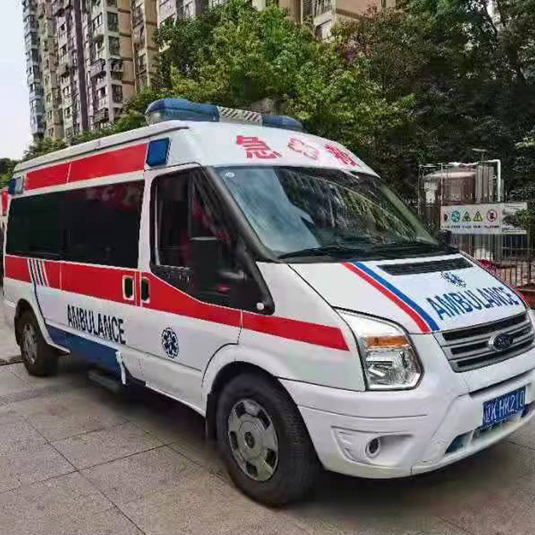 涵江长途救护车护送病人返乡